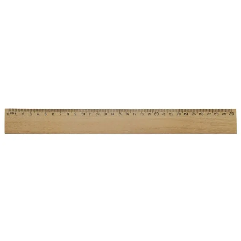 30 cm Holzlineal – Präzises und nachhaltiges Messwerkzeug aus Holz