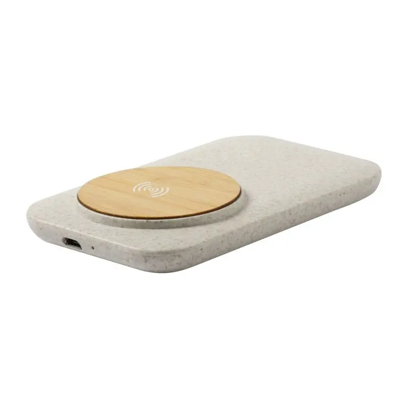 Claudix Kabellose Ladestation in Beige - Elegantes Design
