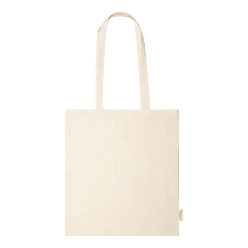 Beige Missam Baumwoll-Einkaufstasche – umweltfreundlich, robust, vielseitig, stilvoll
