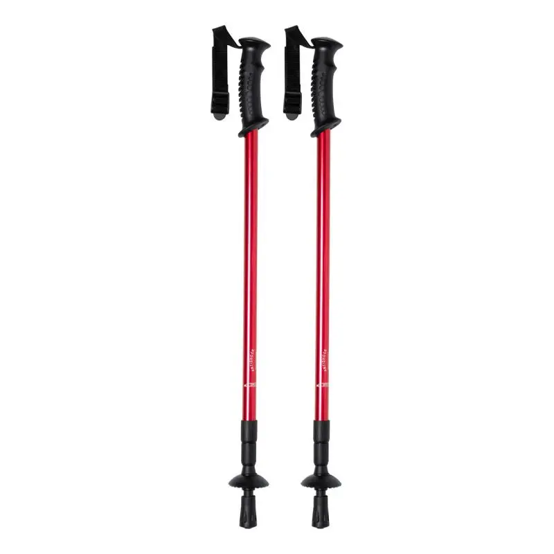 Brulen Nordic-Walking-Stöcke in Dynamischem Rot-Schwarz