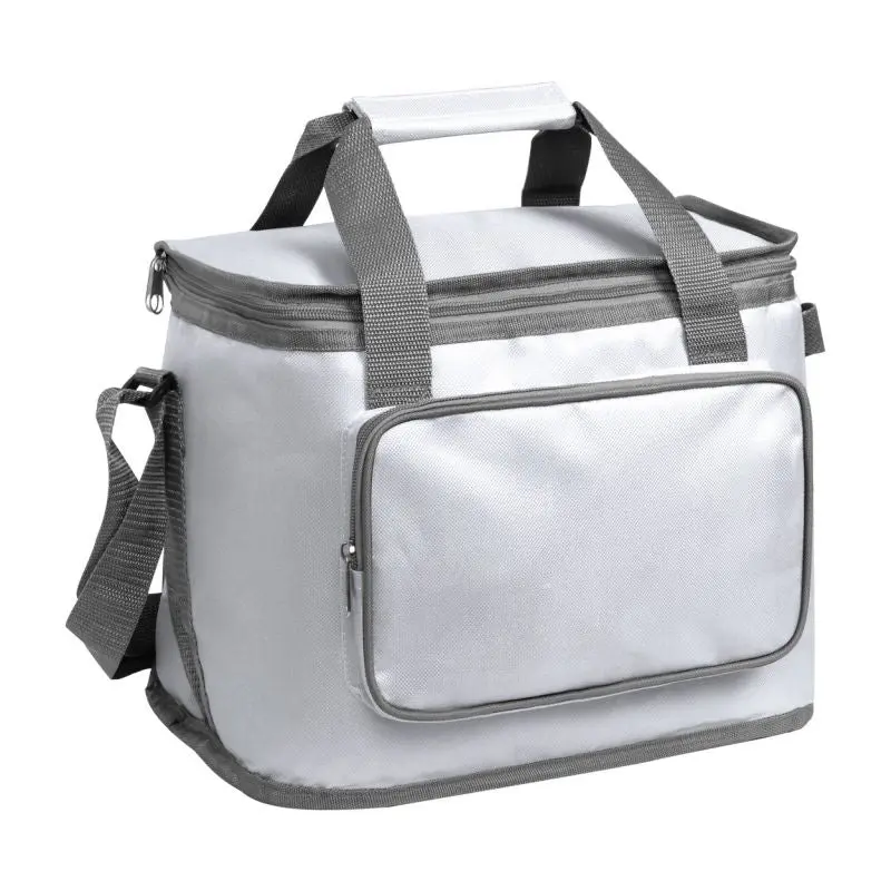 Kardil Cooler Bag - Weiß-Grau: Stilvoll, Praktisch, Vielseitig - Kühlung für Unterwegs