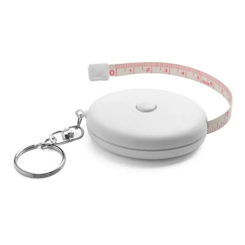 COPPI Schlüsselanhänger mit Messband - weiß