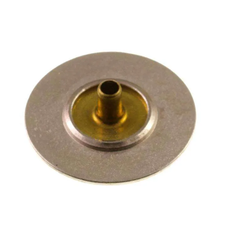 Druckknopf mit Wappen Silber 20 mm – Metalldruckknopf NK-43