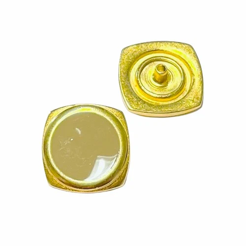 Druckknopf Gold Beige 19 mm – Metallknopf NK-37