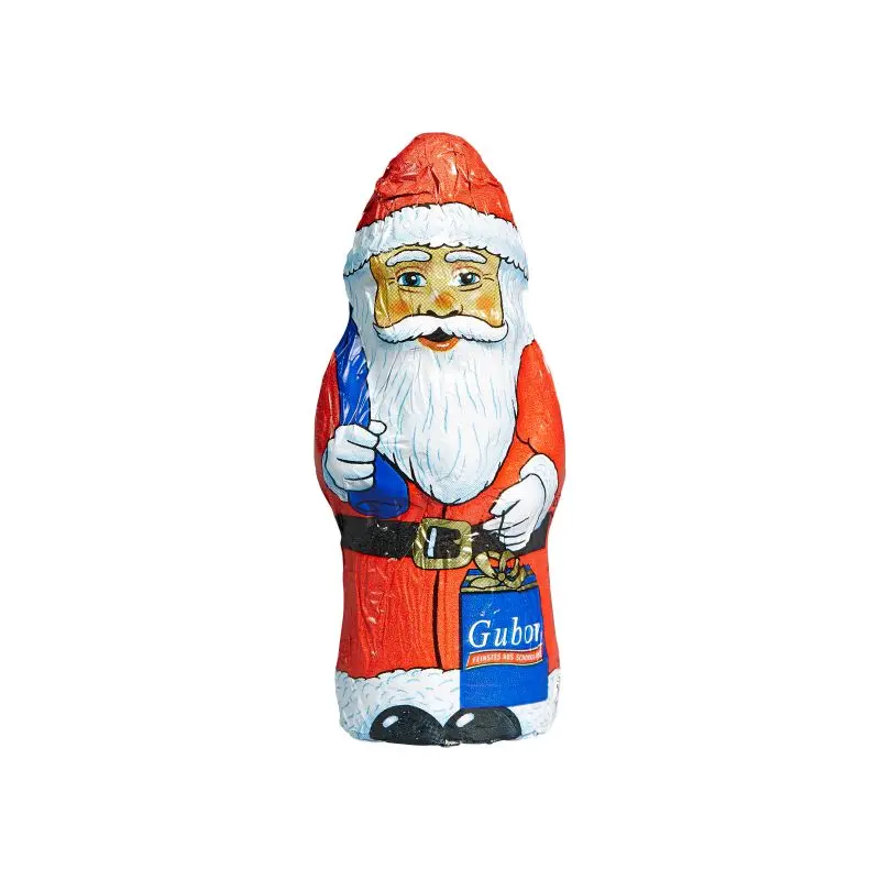 Gubor Schoko-Weihnachtsmann - Traditionelles Standardmotiv für festliche Freude