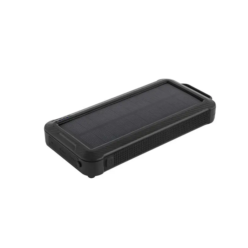 Metmaxx SolarBank10ProInduction - Solar-Induktions-Powerbank, Schwarz