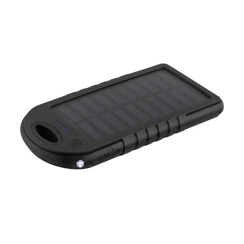 Metmaxx SolarBankPro4 - Effiziente Solar Powerbank, Schwarz