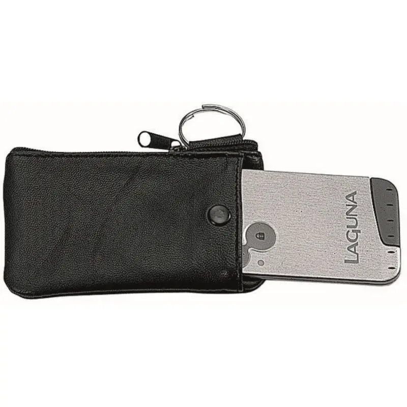 CreativDesign Pocket Schlüsseltasche - Schwarz, Kompakter Schlüsselorganizer
