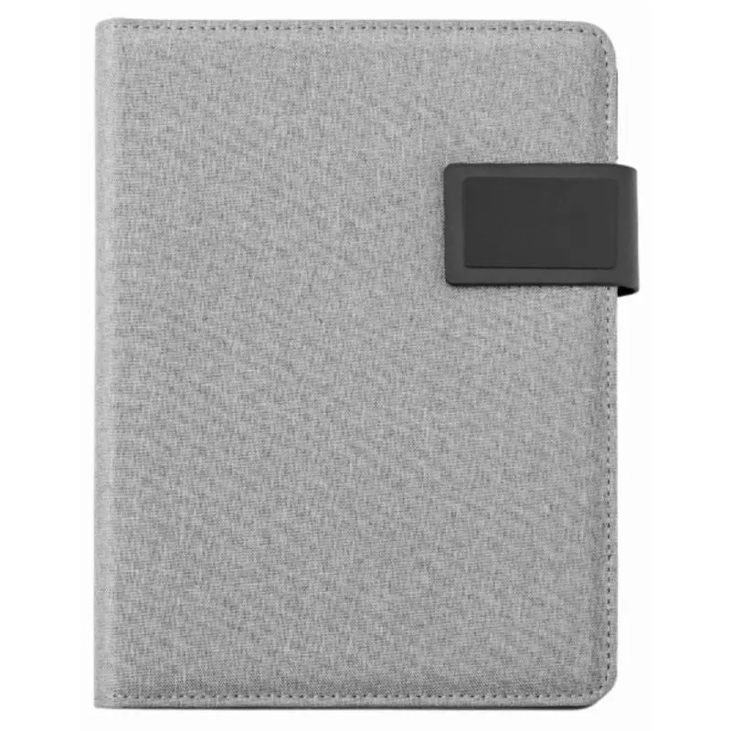 BlackMaxx MetropolisA5 Tech-Portfolio Antibac - Schwarz-Grau