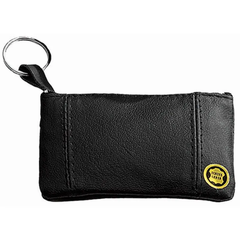 CreativDesign Form Schlüsseltasche - Doppelt Schwarz, Eleganter Schlüsselorganizer