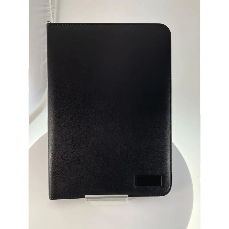 BlackMaxx A4Excecutive Geschäftsportfolio, Eleganter Schwarzer Organizer