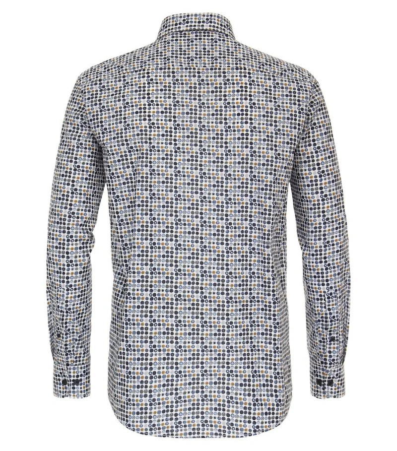 Casa Moda Langarm FreizeitHemd Blau