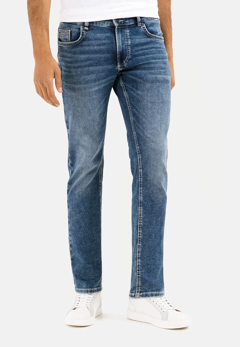 Camel Active Denim Slim Fit blau