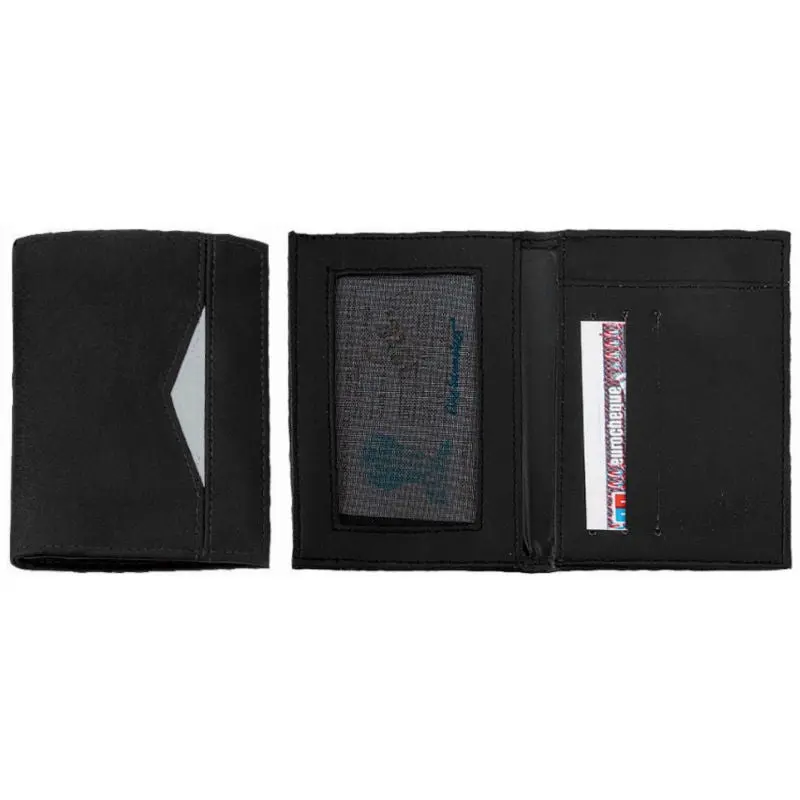 CreativDesign PeppPaper Auto-Dokumententasche, Schwarz-Silber