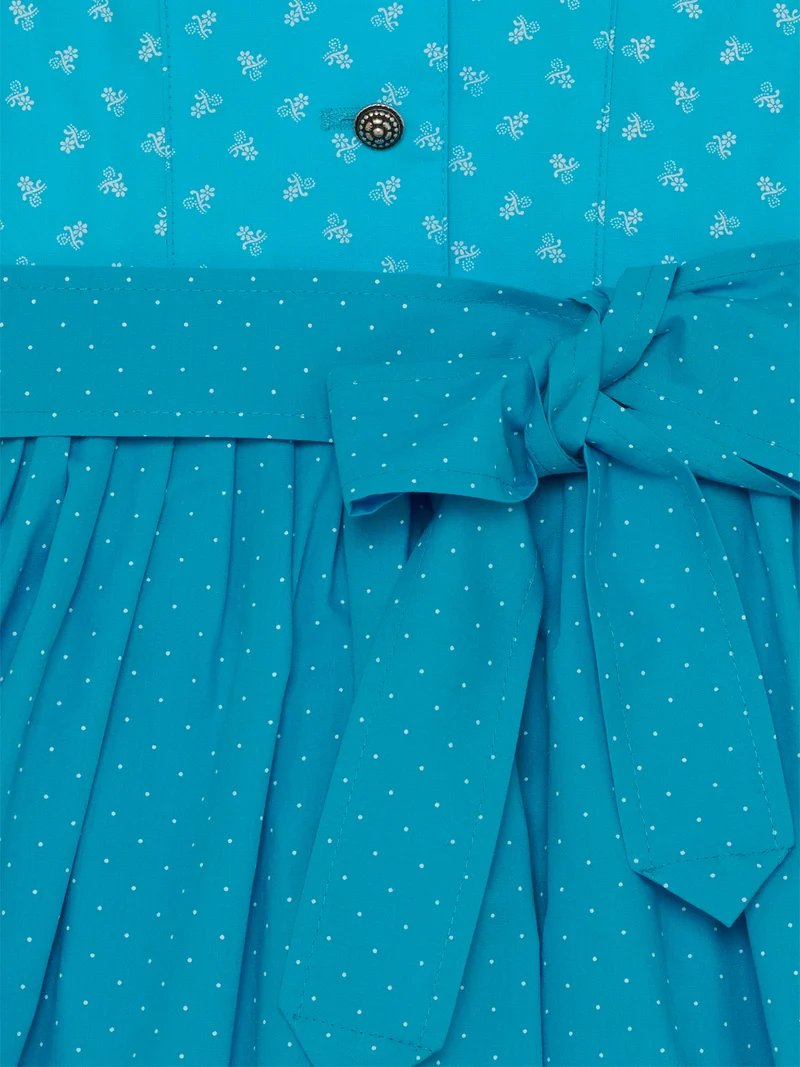 Kinderdirndl mit passender Spitzenbluse