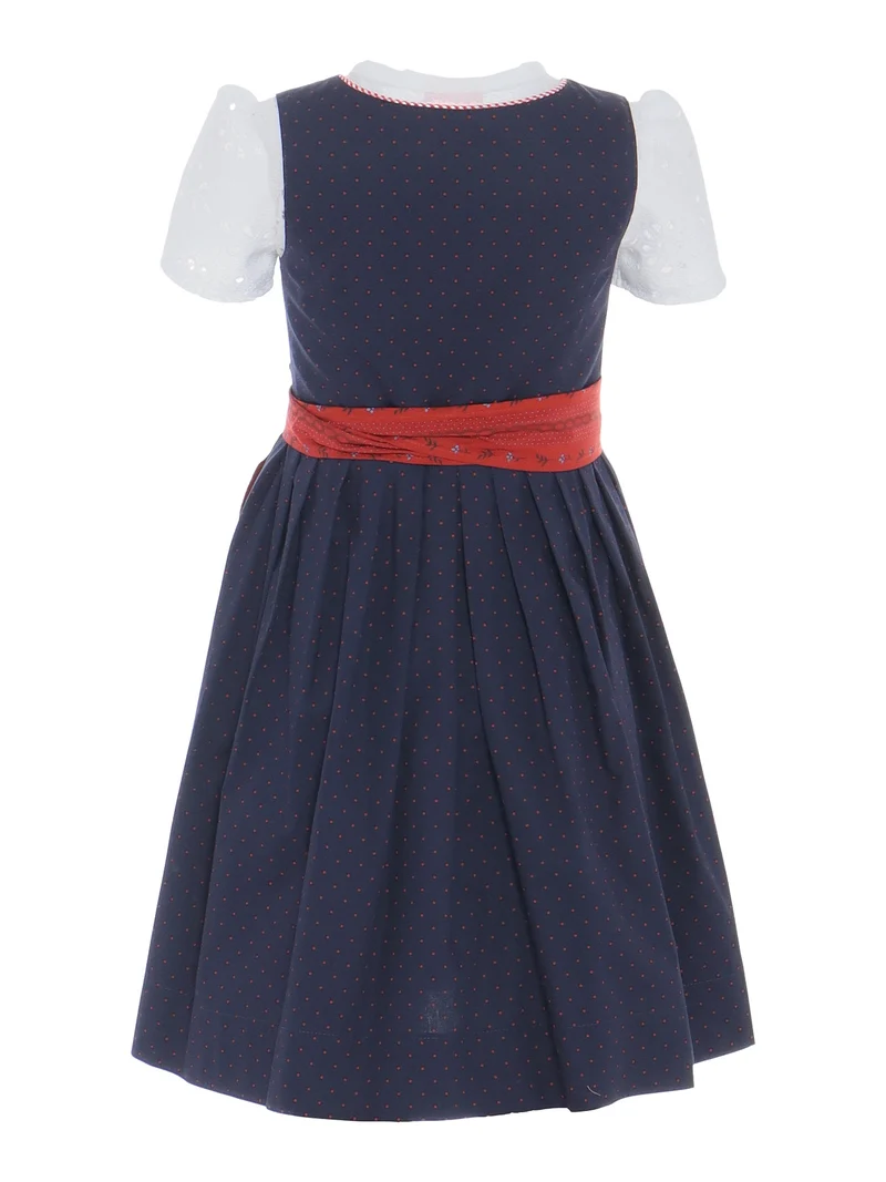 Kinderdirndl mit passender Spitzenbluse