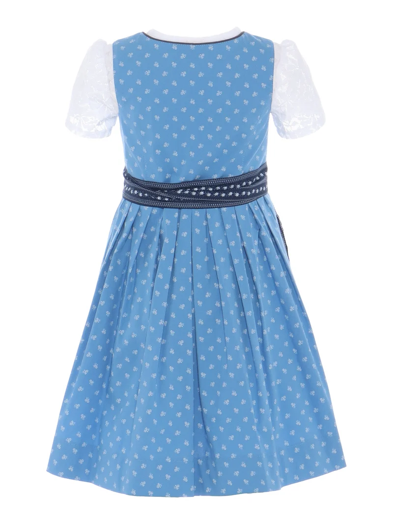 Kinderdirndl mit passender Spitzenbluse