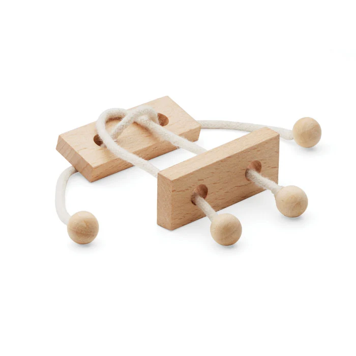 Holz-Denkspiel-Rechteck