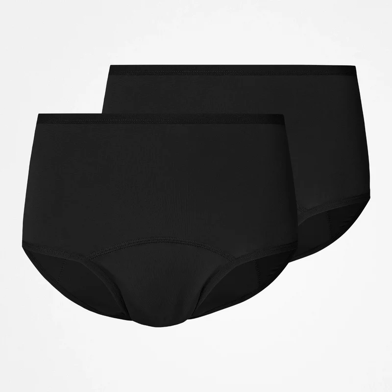SNOCKS x femtis Period Panty - JULE Highwaist Ultra | Schwarz