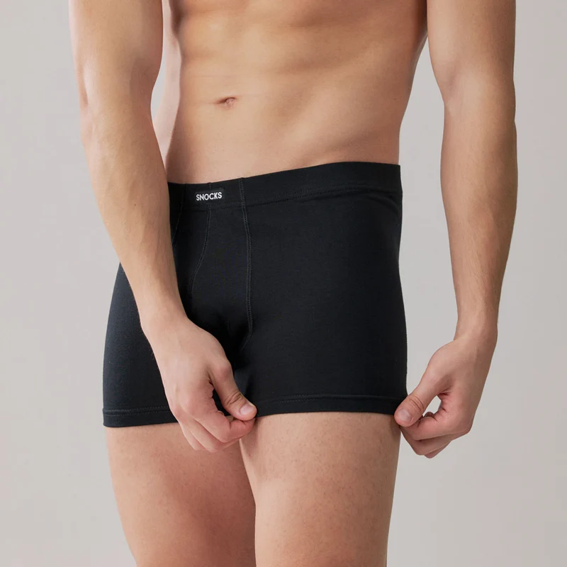 Retro Boxershorts | Schwarz
