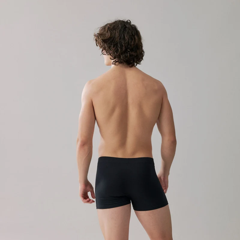 Retro Boxershorts | Schwarz