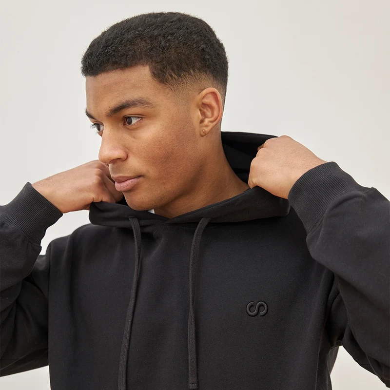Hoodie Herren | Schwarz