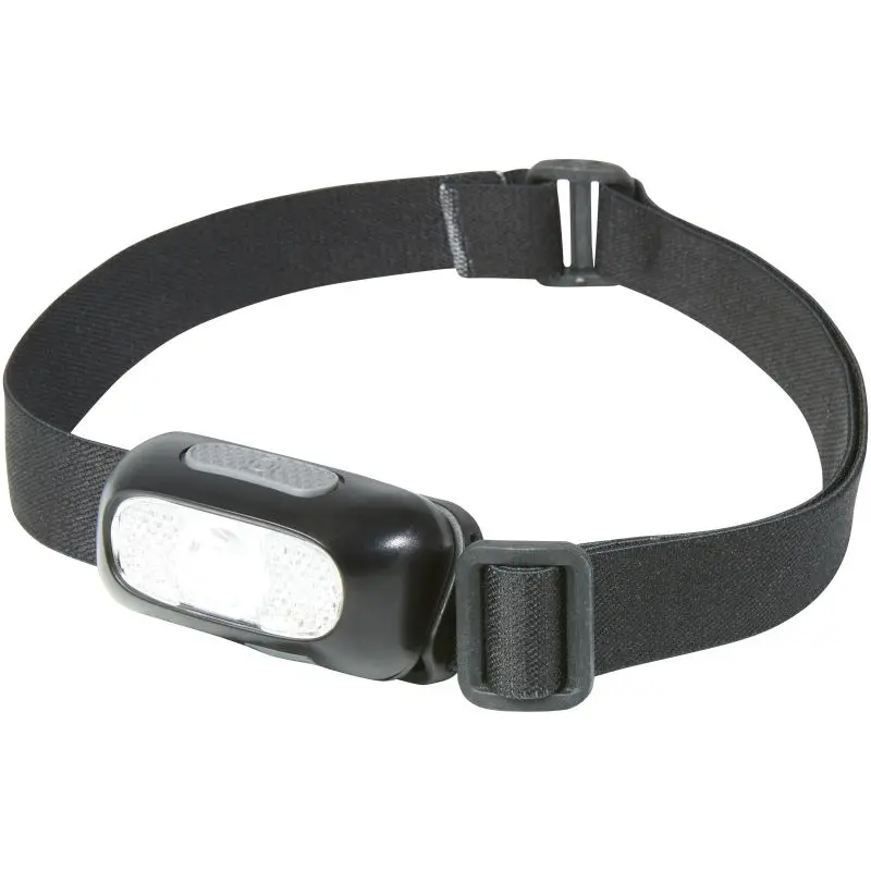 Strahl LED Stirnlampe, Wiederaufladbar, Kompakt - Schwarz