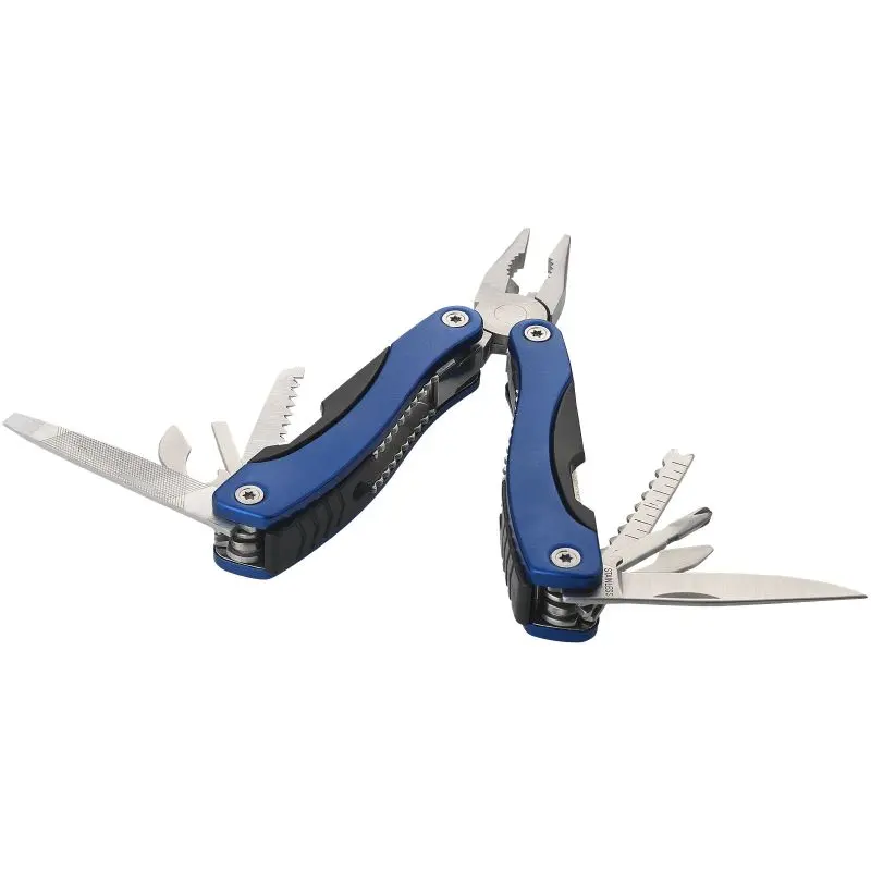 Vielseitiges Multitool Casper: 11 Funktionen für praktische Lösungen in einem stilvollen blauen Design