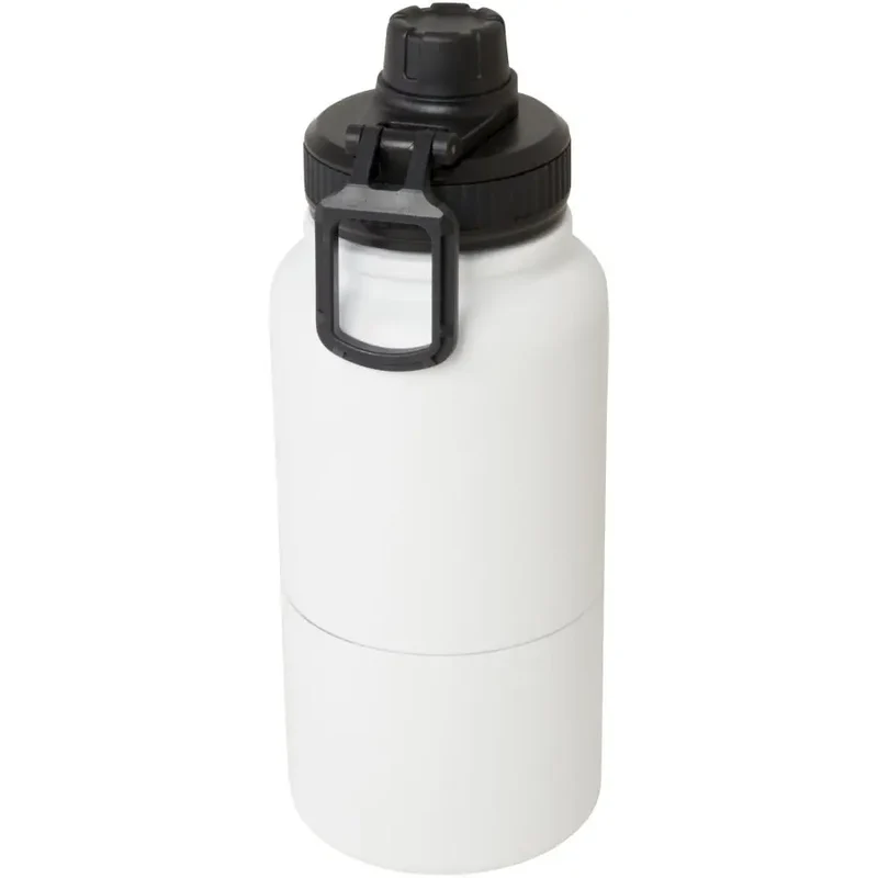 Weiße Dupeca 840ml RCS-zertifizierte Isolierflasche, Edelstahl