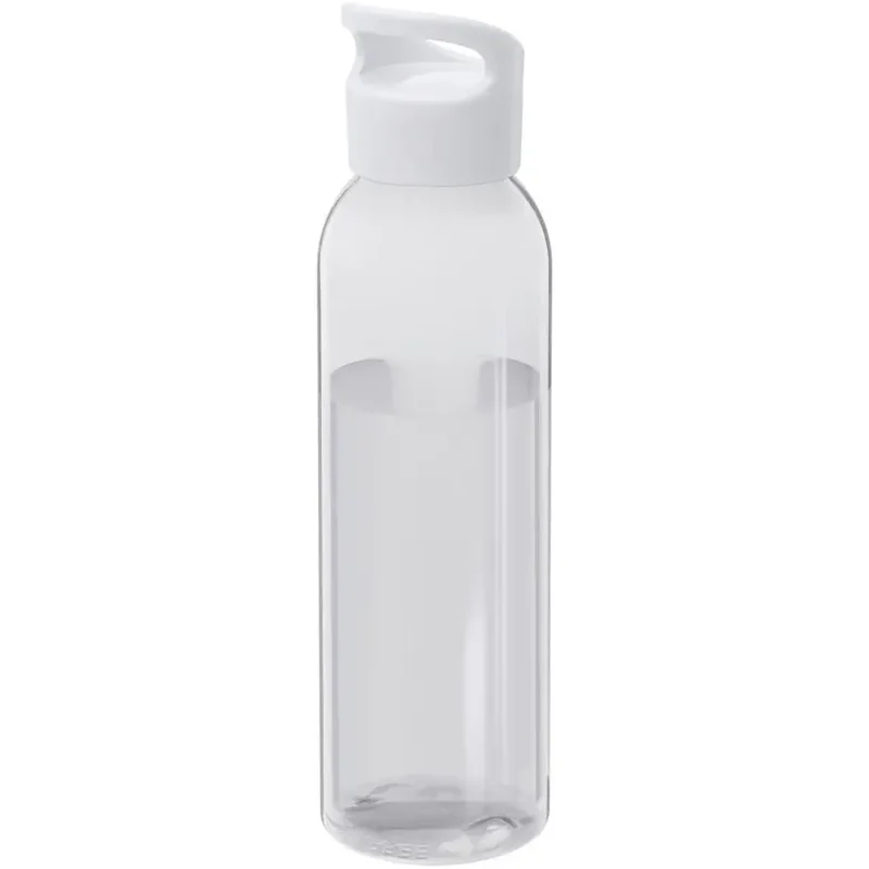 Sky 650 ml Sportflasche aus recyceltem Kunststoff - Weiß