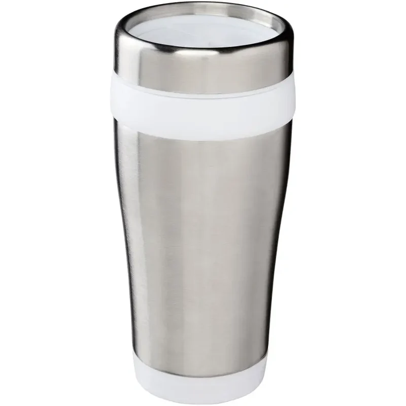 Elwood 410ml RCS-Zertifizierter Weißer Isolierbecher aus Recyceltem Edelstahl