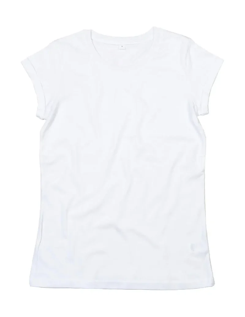 Women`s Organic Roll Sleeve T