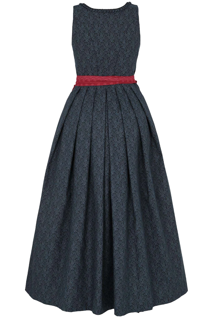 Baumwoll-Wasch-Dirndl lang