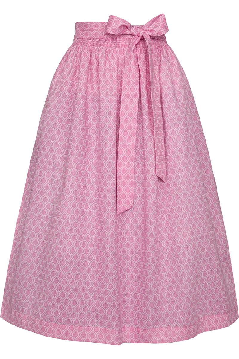 Lange Dirndlschürze 80 cm gemustert