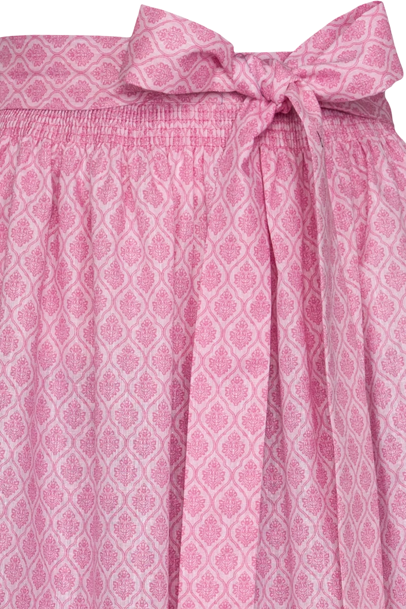 Lange Dirndlschürze 80 cm gemustert