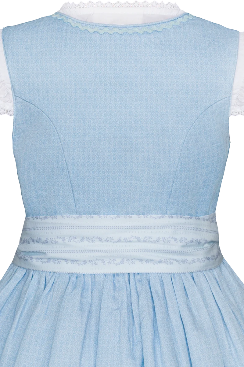 Mädchen Baumwolldirndl mit Bluse