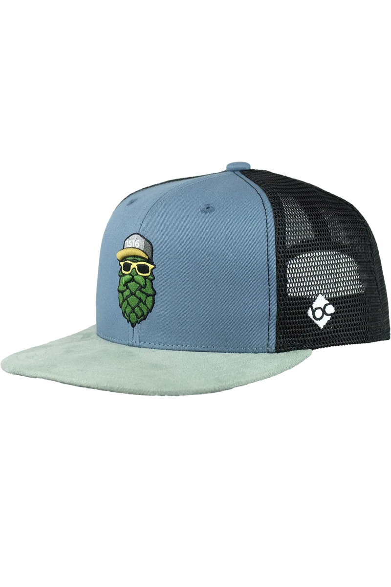 Snapback-Cap mit cooler Hopfendolde