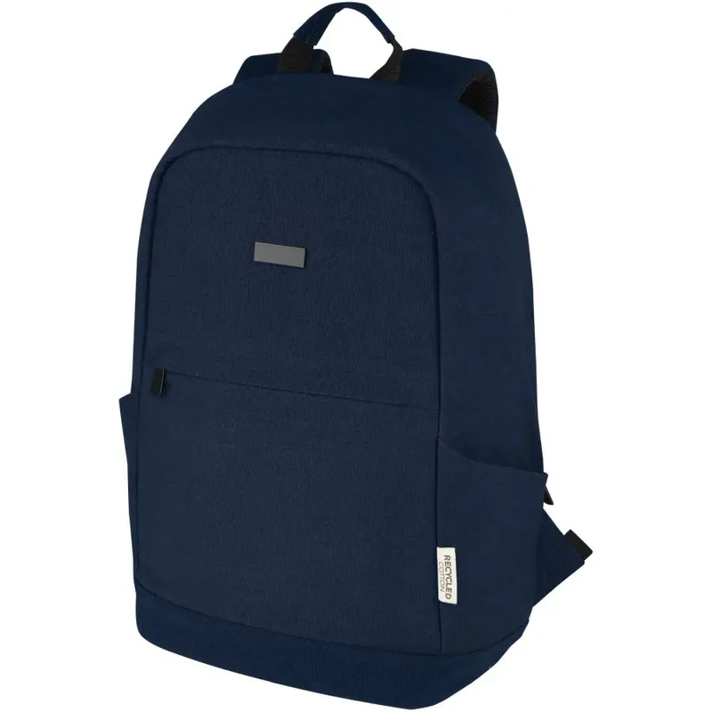 Joey 15,6 Anti-Diebstahl Laptop-Rucksack, GRS-Recycelt – Navy, 18L