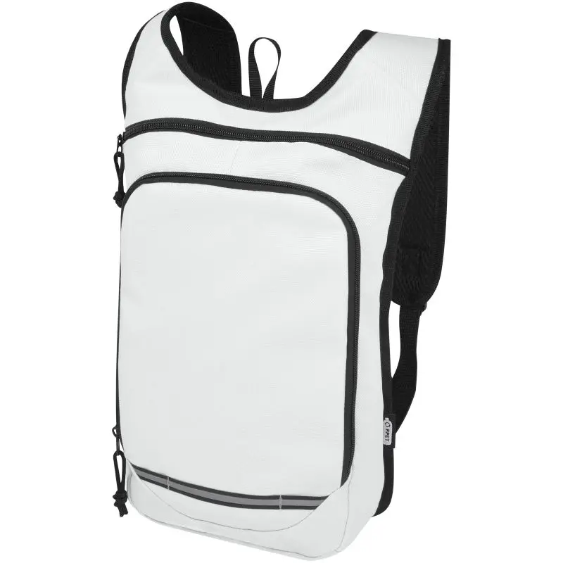 Trails GRS RPET Outdoor Rucksack 6,5L - Weiß, Kompakt & Umweltfreundlich