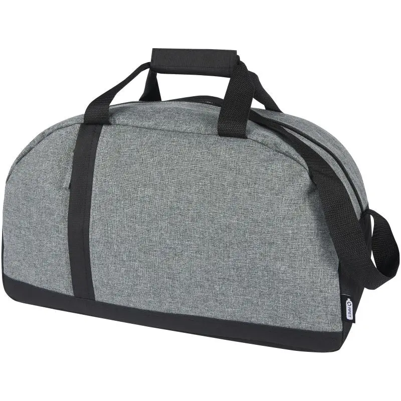 Reclaim GRS Recycelte Sport-/Reisetasche 21L, Schwarz-Heather Grau