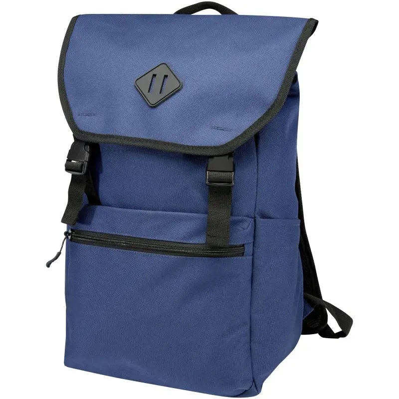 REPREVE Our Ocean™ 15 GRS RPET Laptop-Rucksack – Navy, 19L