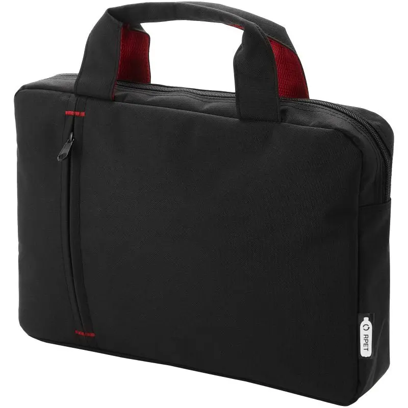 Detroit RPET 4L Konferenz-Tasche - Dynamisches Rot-Schwarz