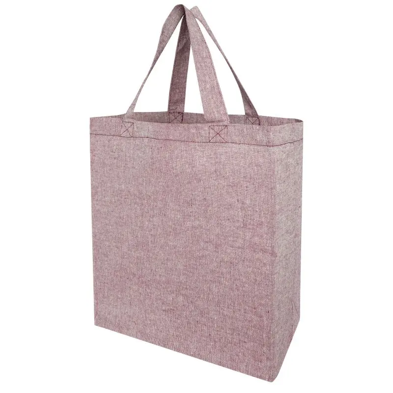 Pheebs Heather Maroon Rote Recycelte Tragetasche 150 g/m², 13L, Stilvoll & Öko