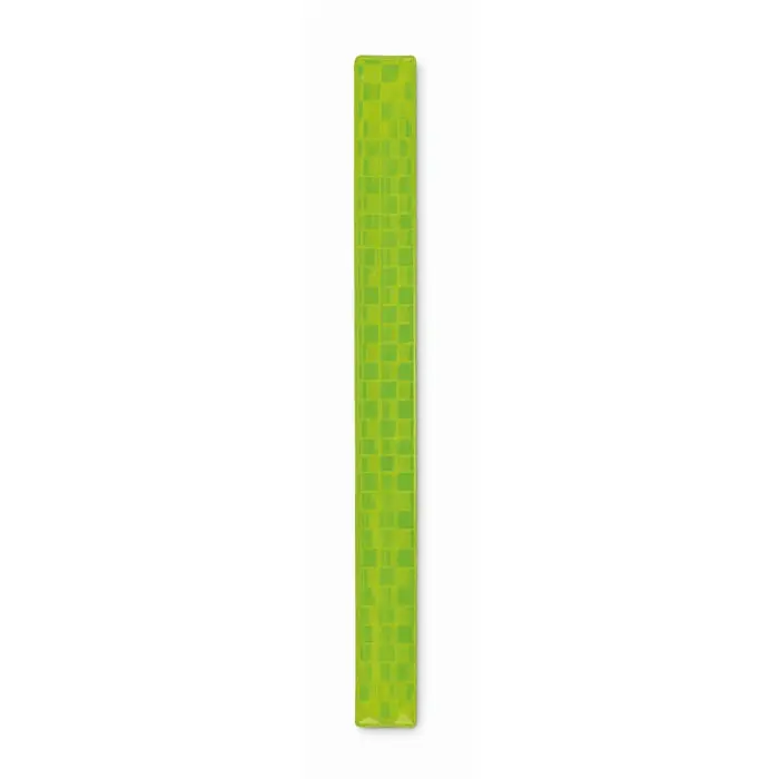 Snap-Reflektorband ENROLLO+ Gelb 32x3cm - Flexibles Sicherheitsarmband