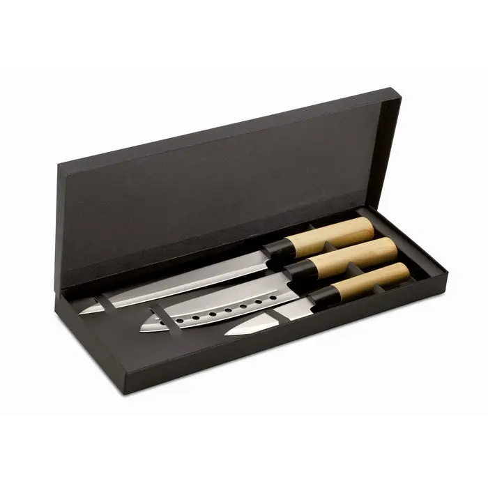 Messer-Set im japanischen Stil TAKI - Multicolour Hochwertige Küchenmesser für Präzision