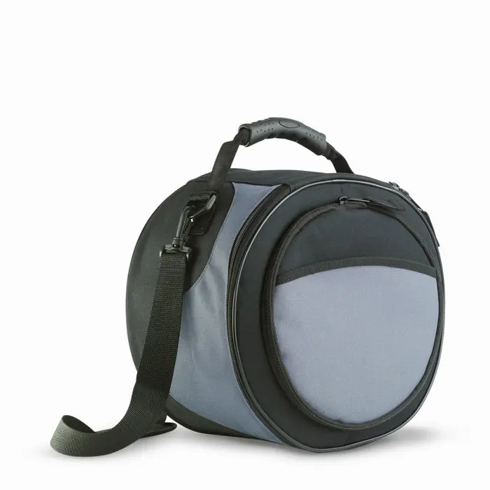 BBQ Kühltasche DONAU - schwarz, praktisch und isoliert für Grill- und Outdoor-Aktivitäten