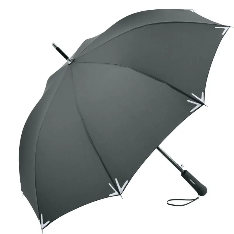 Safebrella LED Stockschirm - Grau, Sicherheit und Stil für jedes Wetter