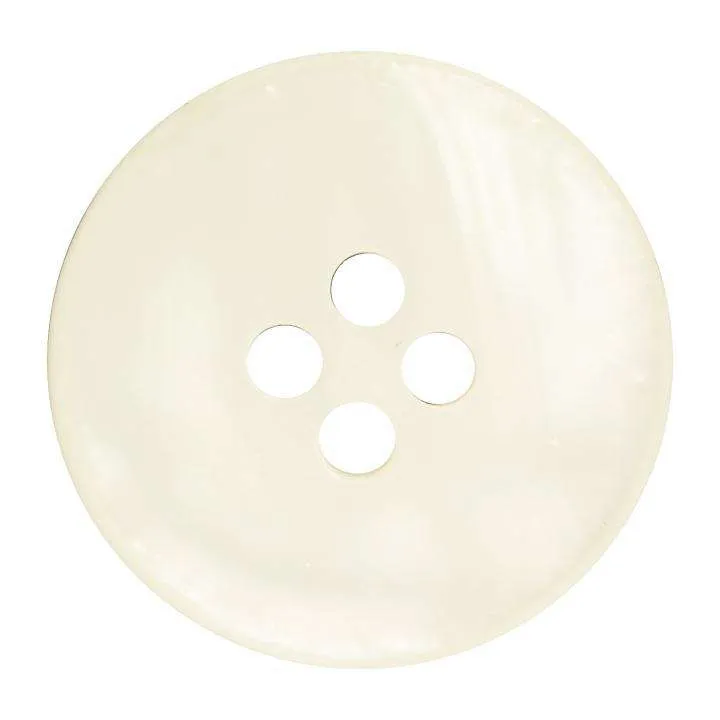 Knopf Creme – Kunststoffknopf KN-28