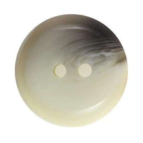 Mantelknopf meliert Grau – Kunststoffknopf KM-37