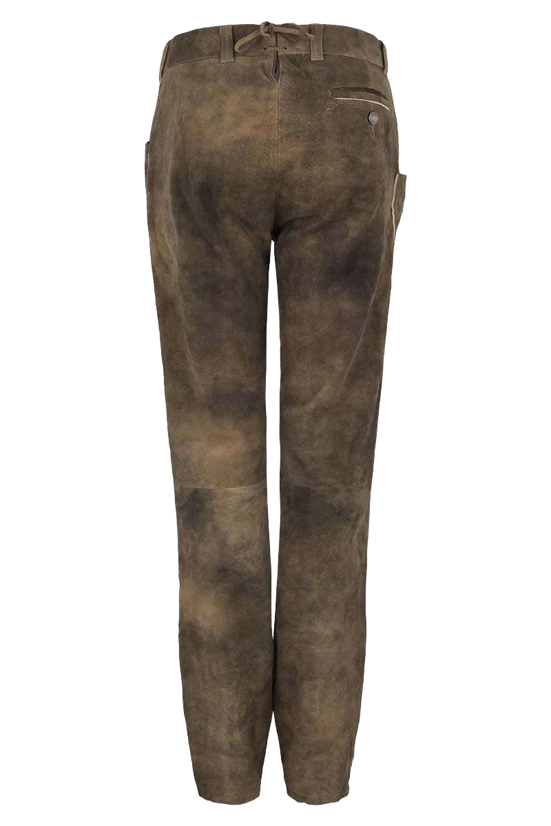 Herren Lederhose lang